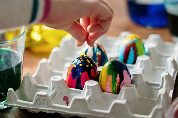 Easter eggs crafts