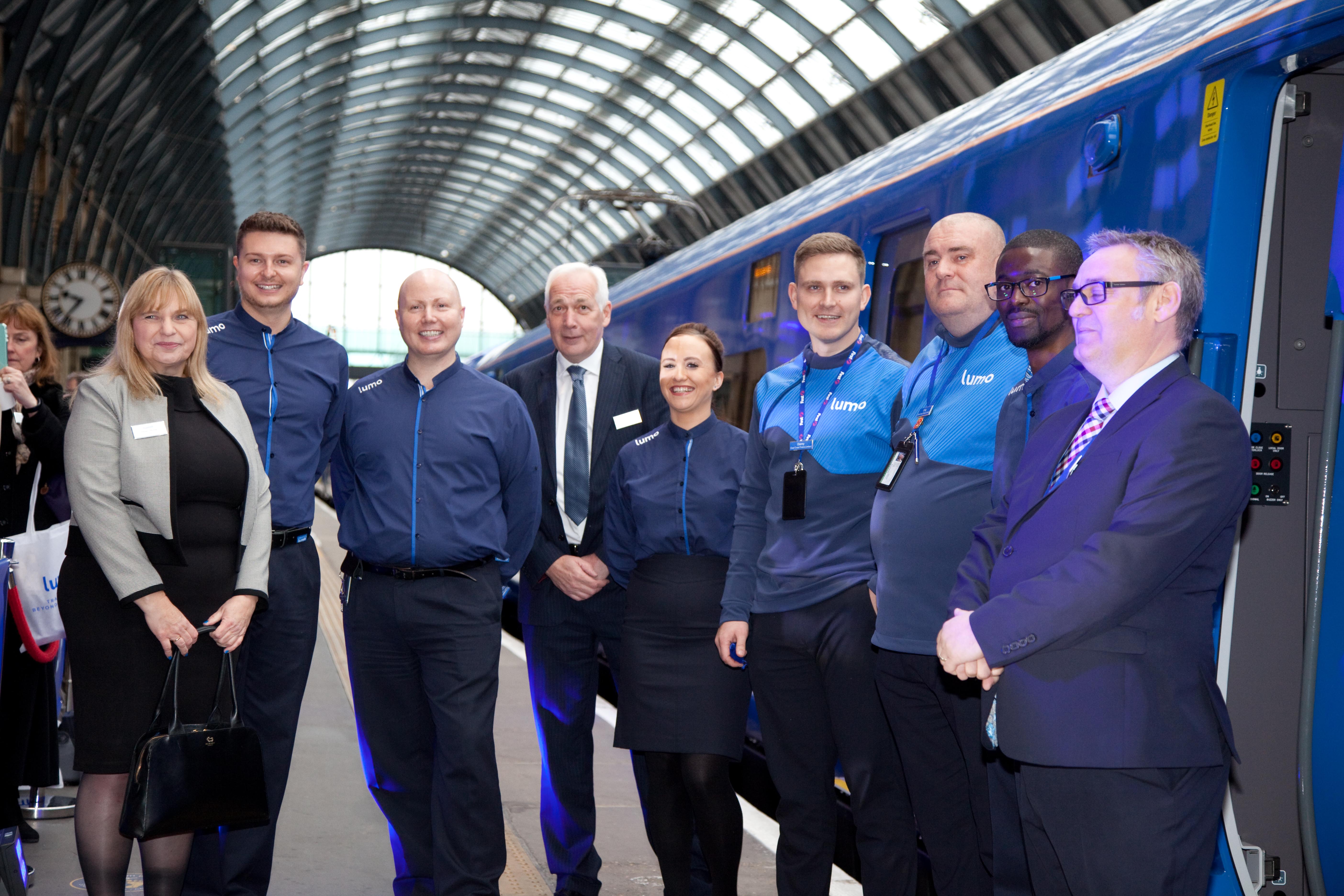 Lumo Launch at Newcastle train station